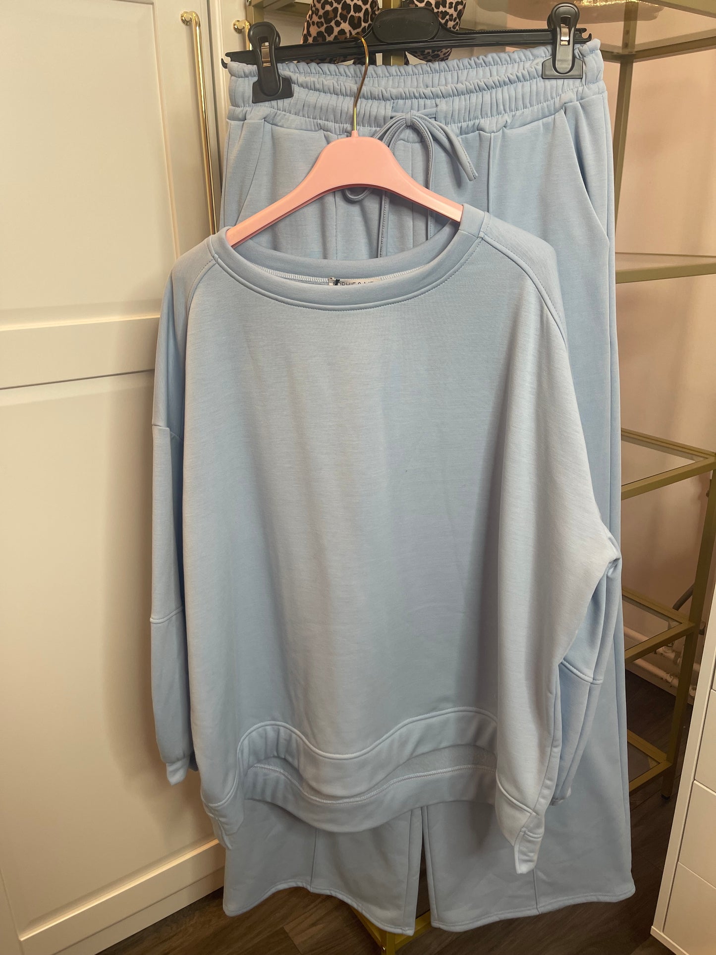 Tweedelig pak blauw