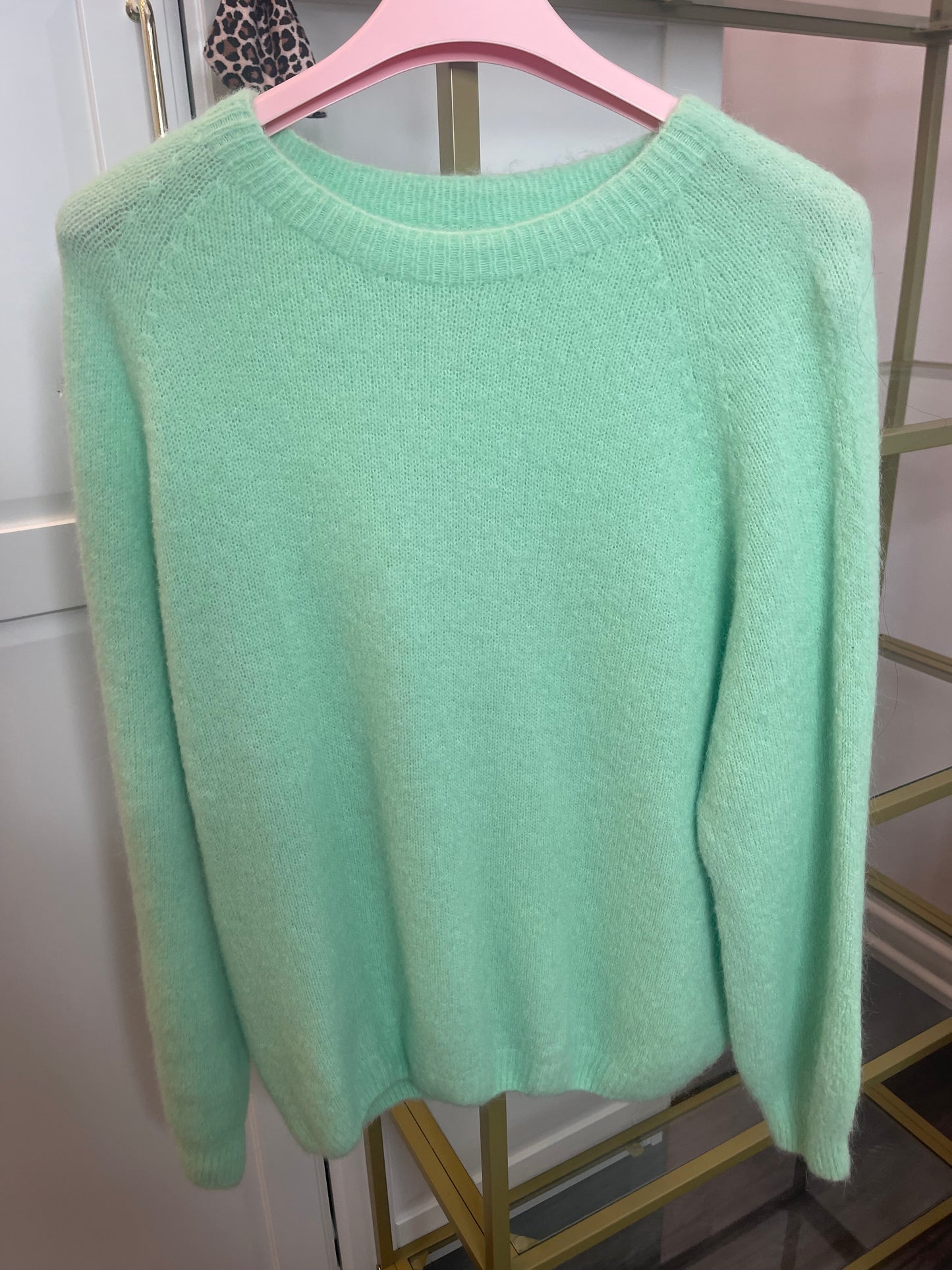 Alpaca mintgroen