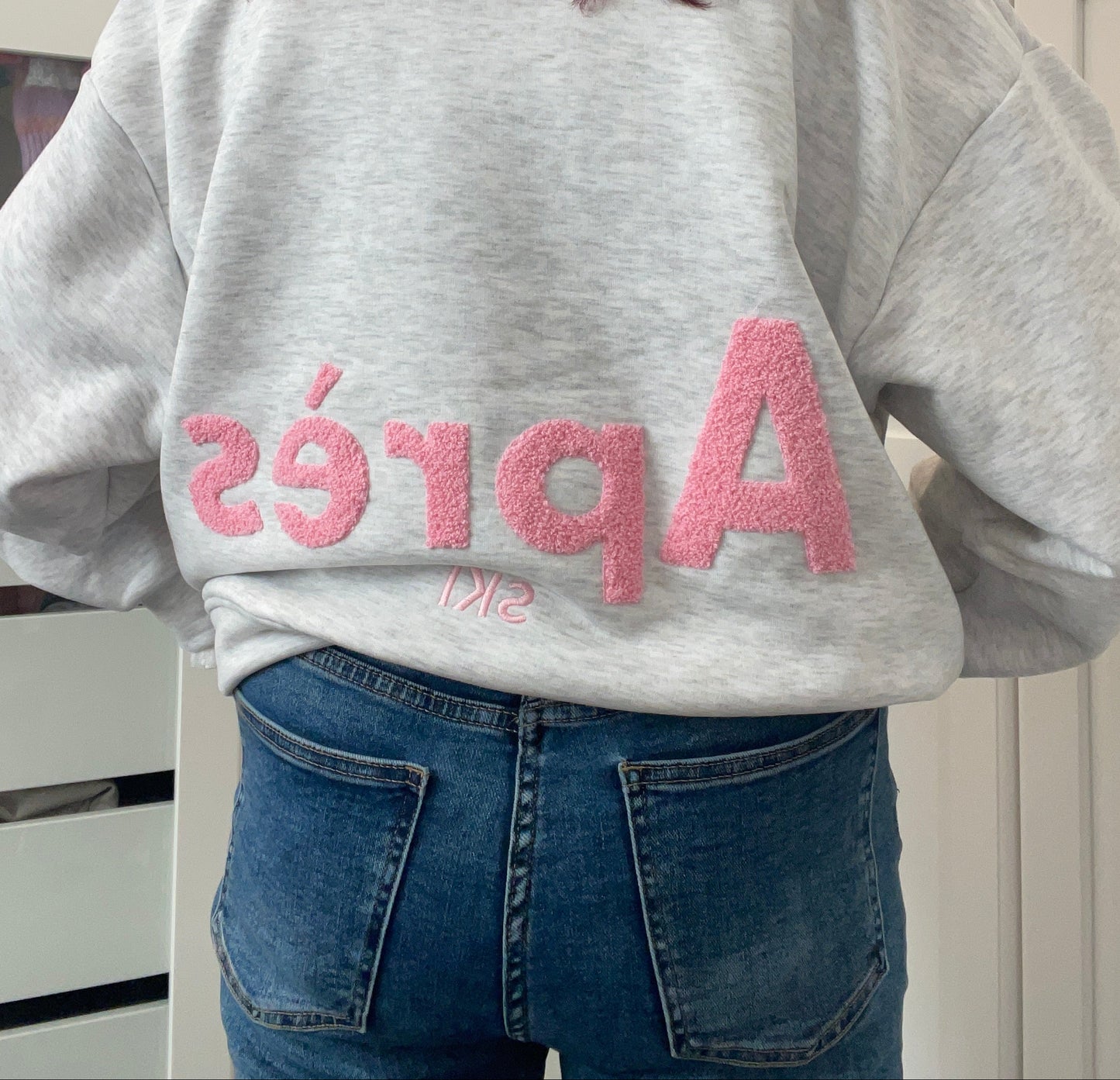 Après-ski sweater grijs