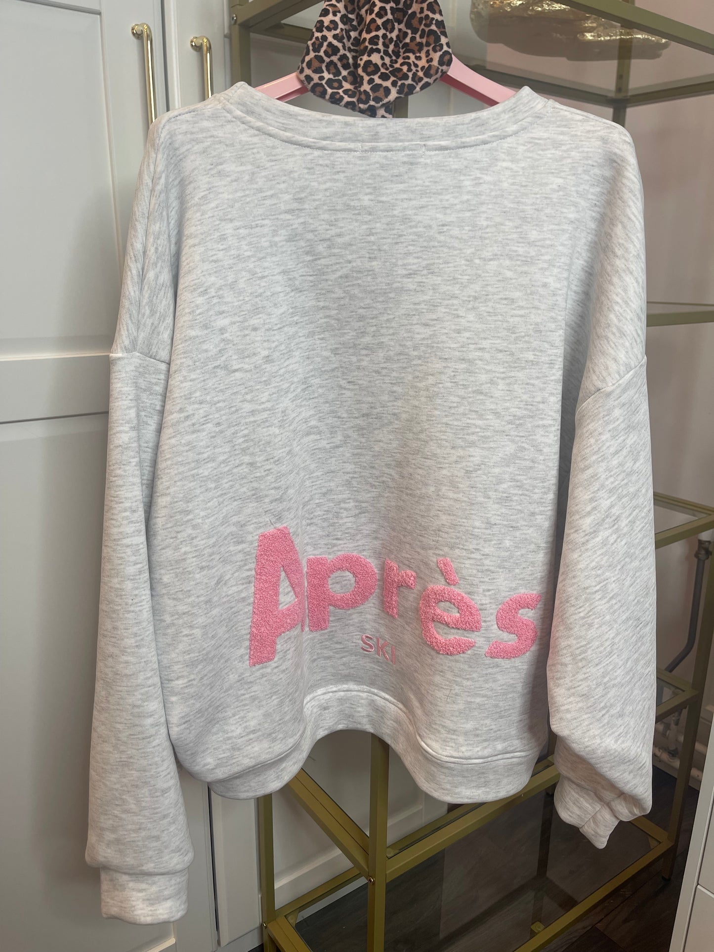 Après-ski sweater grijs