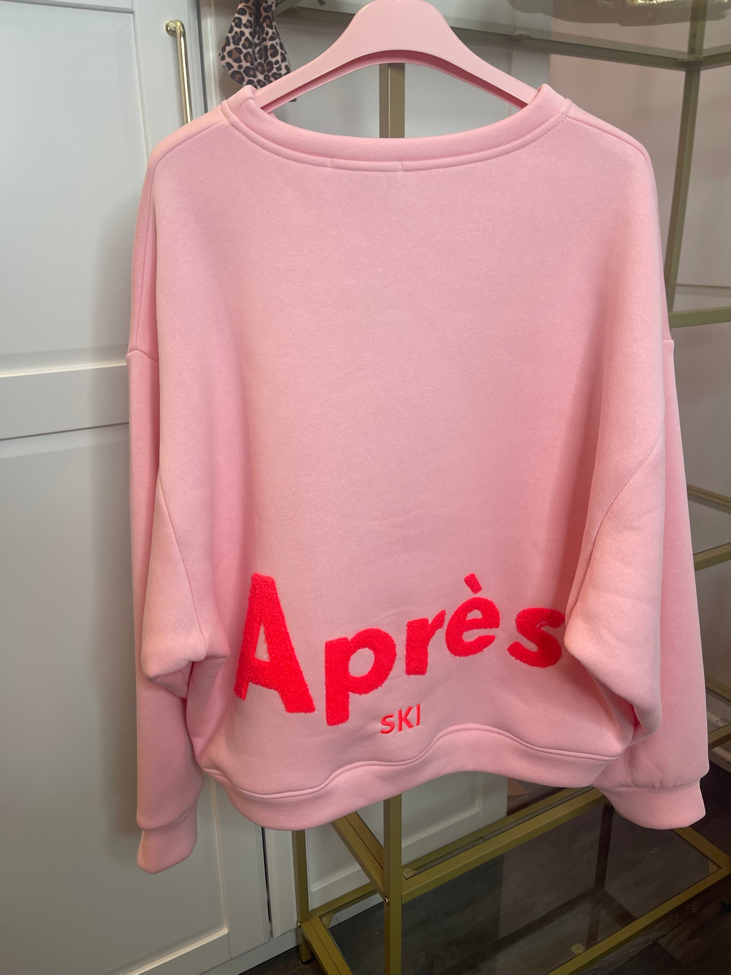 Après-ski sweater roze