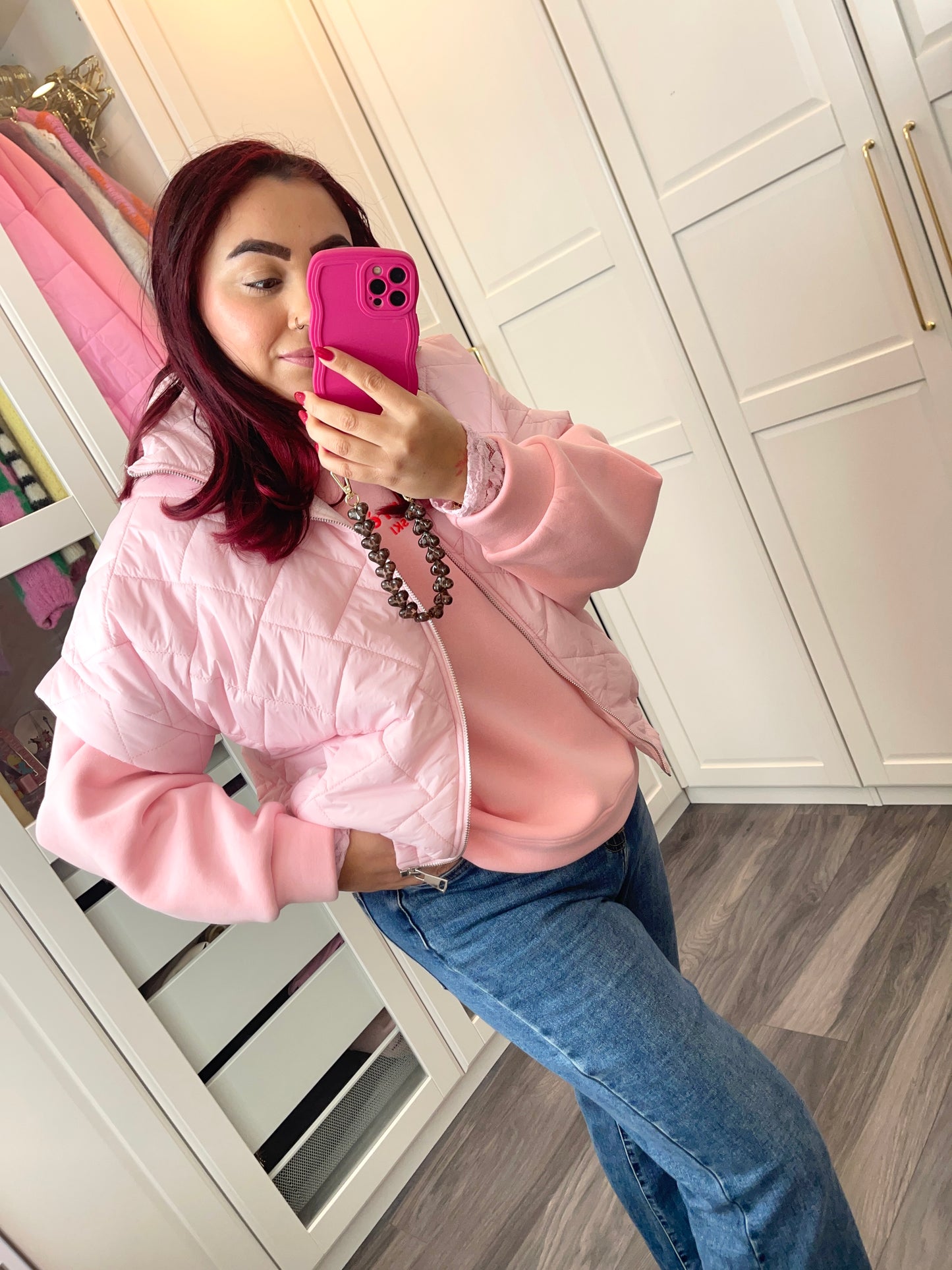 Bodywarmer roze