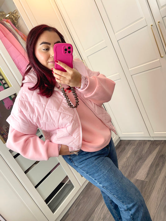 Bodywarmer roze